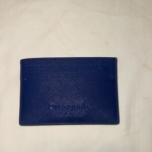 Kate Spade Blue Card Holder